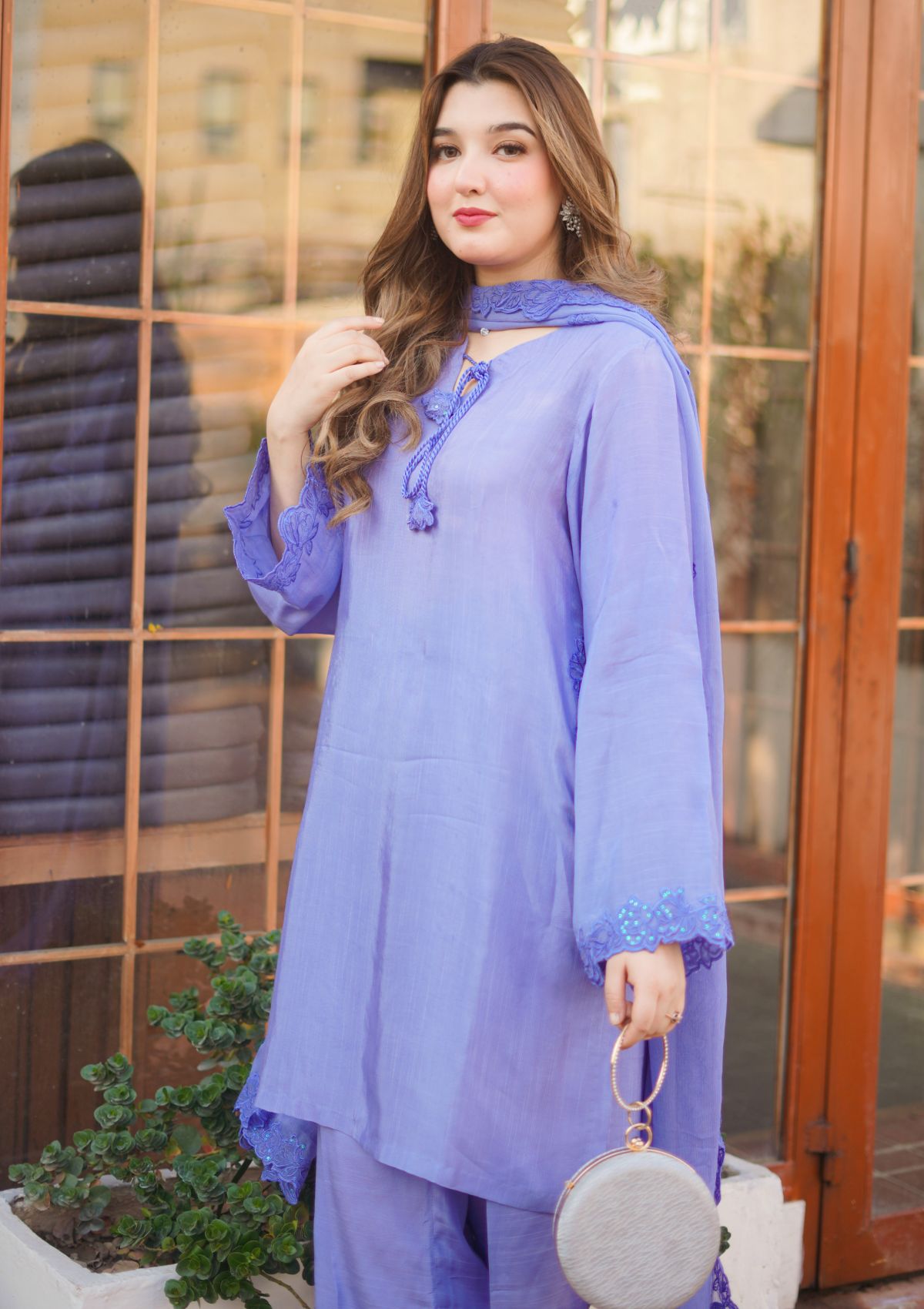 Pret Collection - Fozia Khalid - Silkspire - FKS#06 - LAGOON (BLUE)