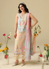 Lawn - Mushq - Soleil Prints 26 - MSP#301 - Bellarosa