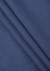 Italy Albini Sahara Linen Fabric - N Blue