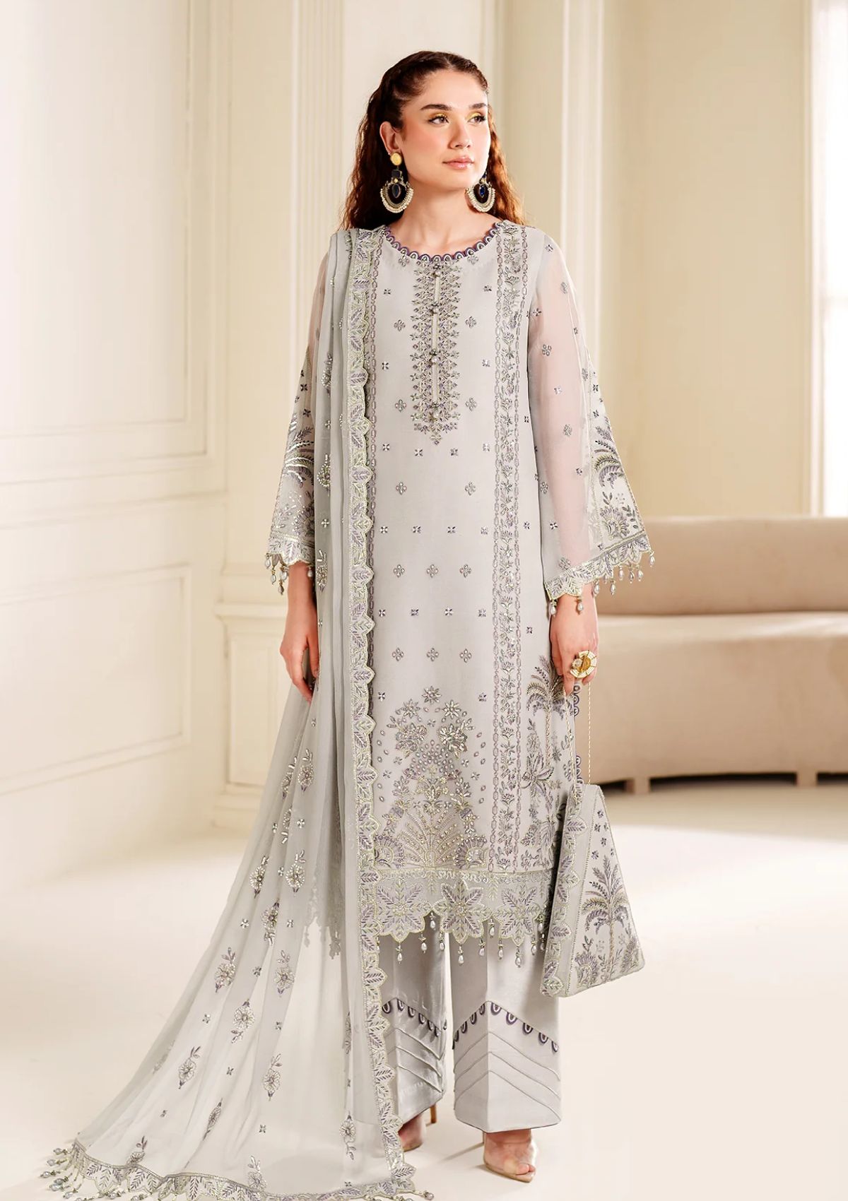 Formal Collection - Alizeh - Dua - Chiffon - ADC24#3030 - Payal