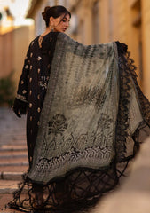 Lawn - Ansab Jahangir - Zoha - Luxury 25 - AJ-LL-25-06 - Black Lady