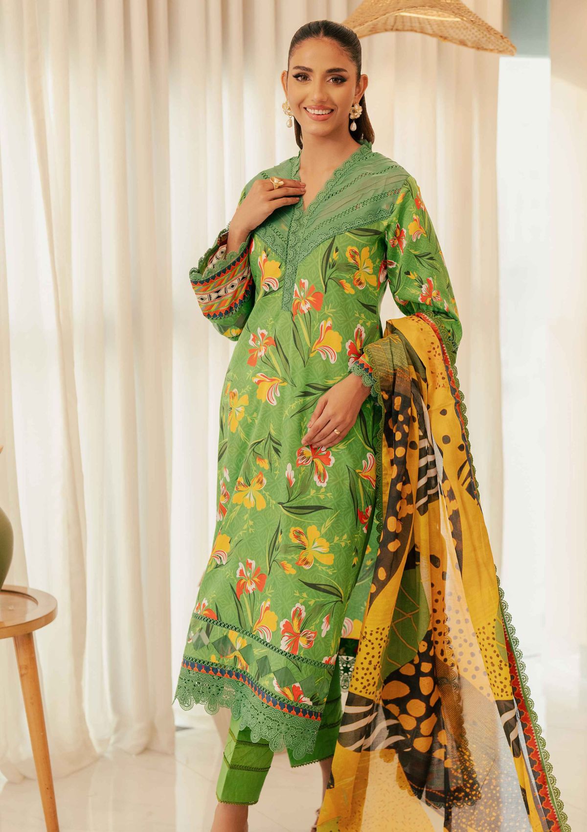 Winter Collection - Al Zohaib - Sunshine Bloom - Cotton Silk -ALCS24#11