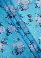 Digital Printed Lawn Fabric - D#44192