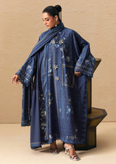 Winter - Qalamkar - Q Prints Unstitched 26 - QPW#05 B - Calina