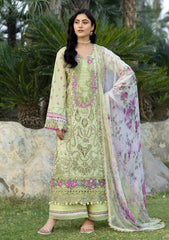 Lawn - Elaf Premium - Chikankari Prints 26 - ERC-2A - HINA