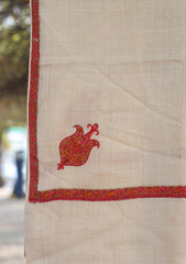 Pashmina Emboridered Shawl D - 61C - Skin