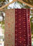 Pure Pashmina Kashmiri Work Shawl D - 17