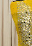 Winter Collection - Riwaj - Chiffon W/ Mukesh Work - Yellow