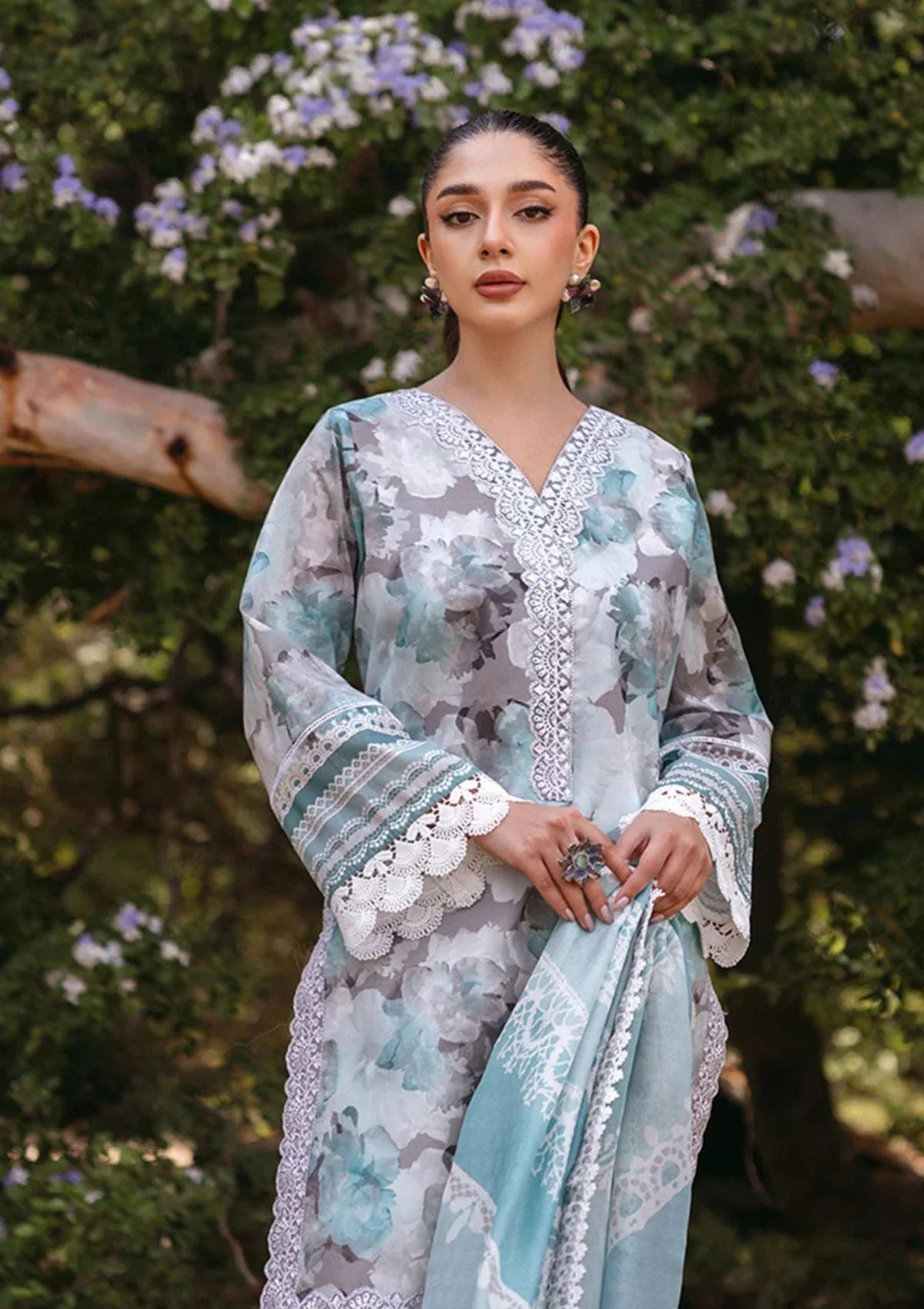 Lawn Collection - Zainab Chottani - Tahra Lawn 24 - ZCT24#3B