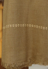 Men Shawls - Wool Shawls - D#45 - L Brown