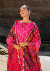 Lawn Collection - Zainab Chottani - Chikankari 24 - ZCC#6A - Laali