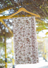 Pashmina Emboridered Shawl D - 134 - Off White