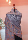 Pashmina Kashmiri Work Shawl D - 0001