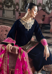 Winter Collection - Zainab Chottani - Velvet Unstitched 24 - D#5 - Tara