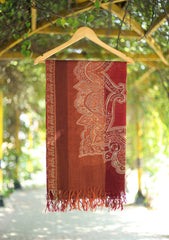 Water Wool Jamawar Shawl D - 01 - Multi