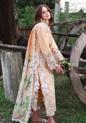 Lawn - Mushq - Hemline Secret Garden 26 - Beyond The Garden Gate - MHS#205 - Wisteria Veil