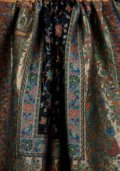 Pashmina Zari Jamawar Shawl D#17 - Black