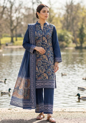 Lawn - Rubaaiyat - R Prints 26 - Volume 2 - RP2#09 - Blue