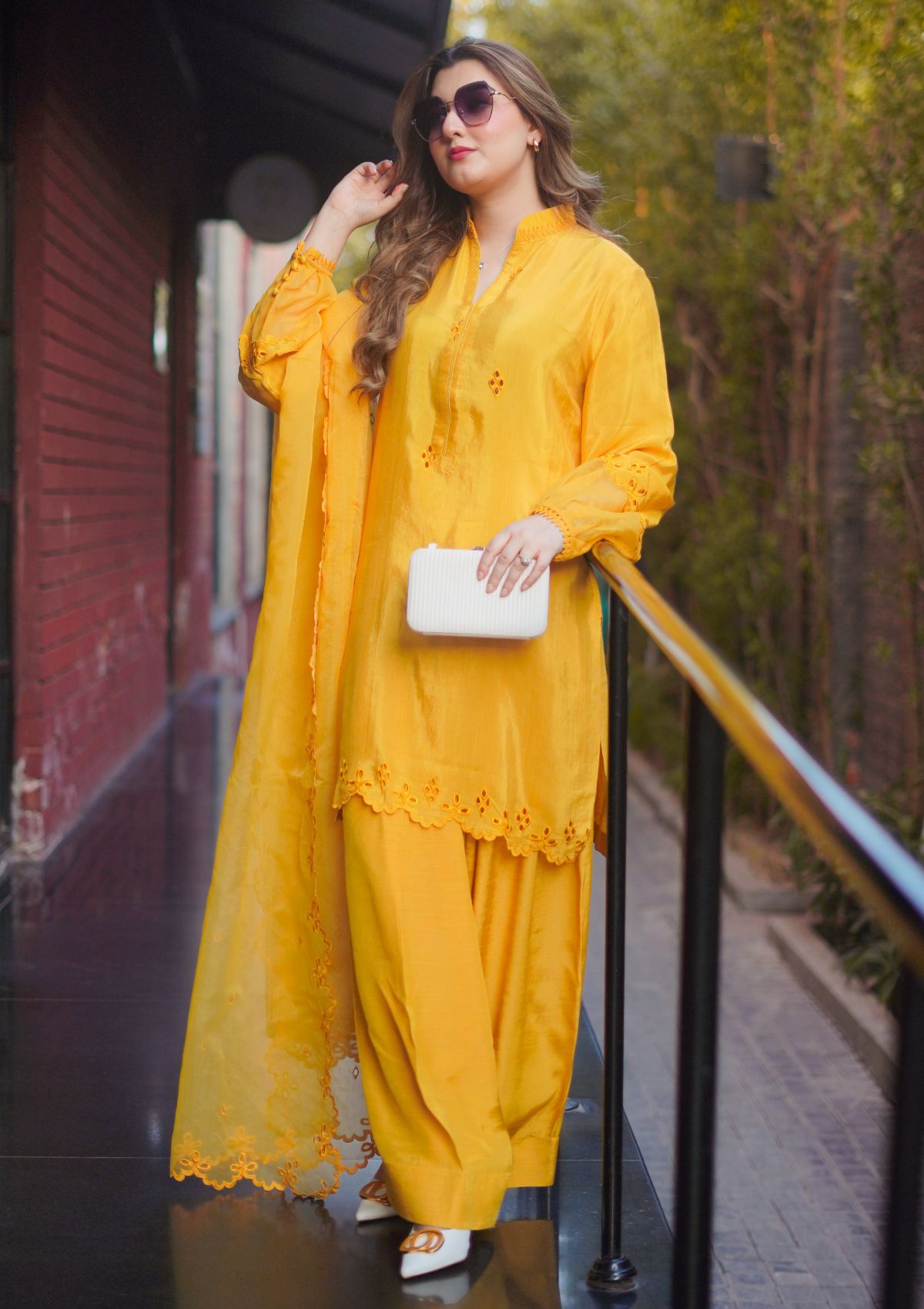 Pret Collection - Fozia Khalid - Silkspire - FKS#03 - MARIGOLD (MUSTARD)