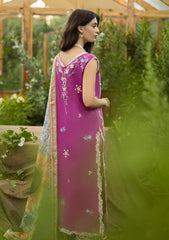 Lawn - Mushq - Hemline - Secret Garden - Mystic Rose