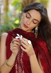 Lawn - Noor By Saadia Asad - Eid Luxury - Handwork Laserkari - NEH25#7A