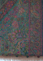 Pure Jamawar Kaani Shawl D - 2253 - D Beige