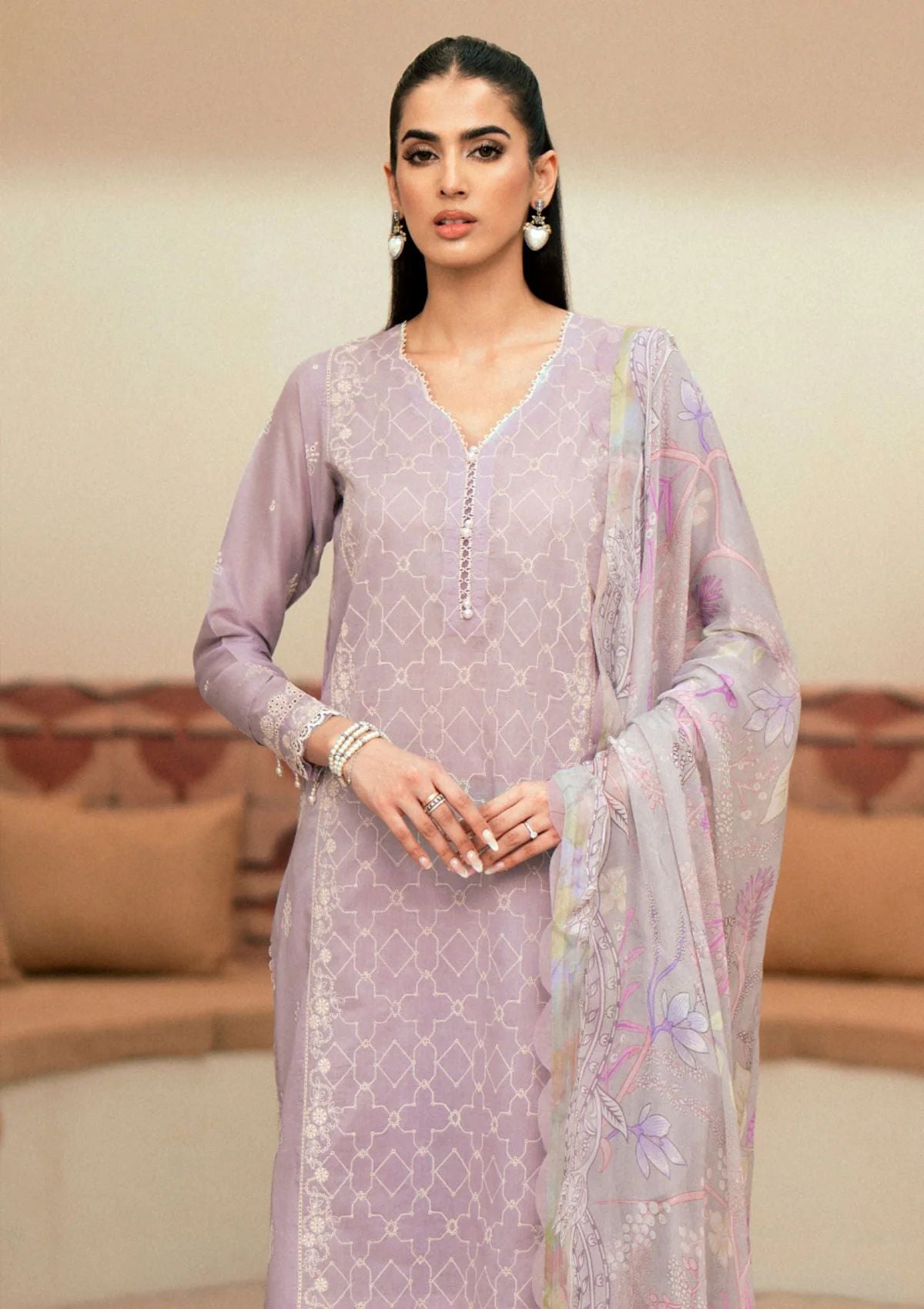 Lawn Collection - Seran - Chikankari Festive Edit - SE24#04 - CYPRUS