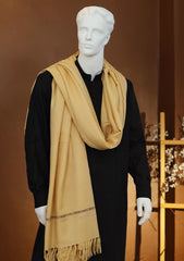 Men Shawls - Wool Shawls - D#14 - L Gold