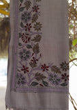 Wool Needle Work Shawl D - 29