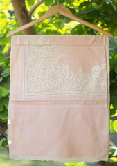 Pashmina Ari Work Shawl D - 103 - L Peach
