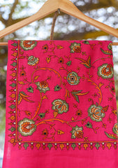 Pashmina Emboridered Shawl D - 67 - D Pink
