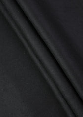 Vitale Barberis Canonico Original Flannel Wool Fabric - Black
