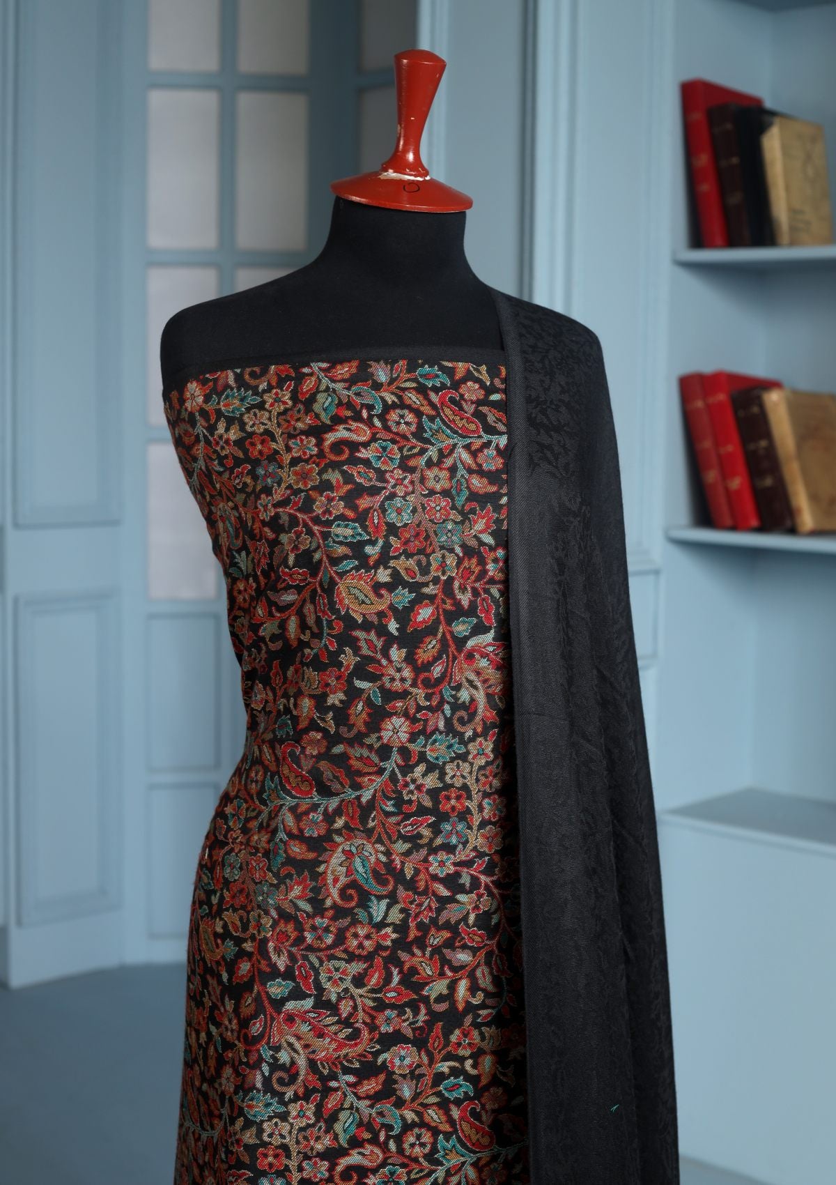 Winter Collection - Riwaj - Pashmina Kaani Jamawar Suit - Volume II - D#15