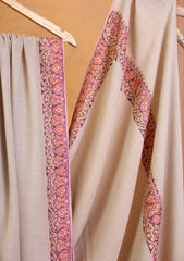 Pashmina Kashmiri Border Shawl D#172 - Skin