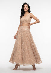 Italian Cut Dana Net With Sequence Work - FCE#429