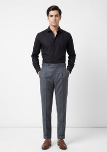 Vitale Barberis Canonico Super Fine Wool Fabric - L Grey
