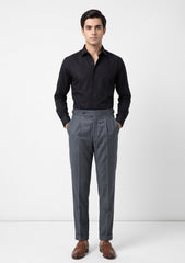 Vitale Barberis Canonico Super Fine Wool Fabric - L Grey