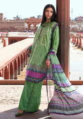 Lawn - Kahf Premium - Aangan Chiffon Prints 26 - KPS#08B - RUMI