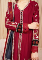 Pret - Zarqash - Winter Edit - Luxe 25 - CRIMSON ECHO