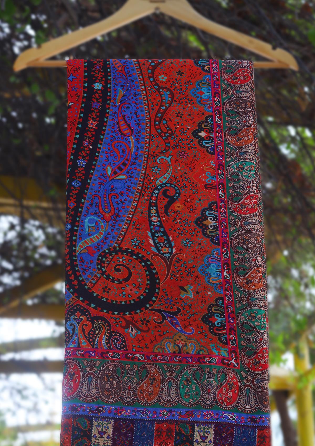 Pashmina Digital Printed Shawl D - 01D