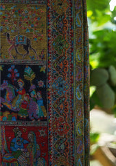 Pure Pashmina Kaani Jamawar Shawl D - 84 - Multi