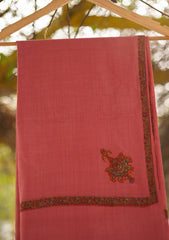 Pashmina Emboridered Shawl D - 61D - Carrot