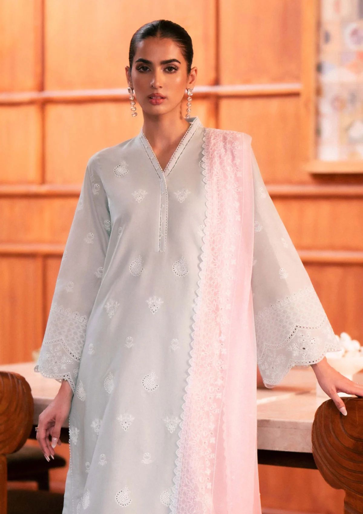 Lawn Collection - Seran - Chikankari Festive Edit - SE24#09 - LUISA