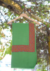 Pashmina Emboridered Shawl D - 119B - Parrot