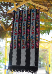 Pure Jamawar Kaani Shawl D - 2246 - Fawn