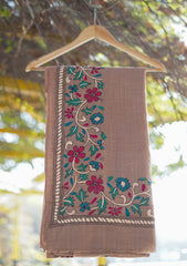 Wool Needle Work Shawl D - 29