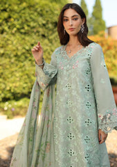 Lawn - Noor by Saadia Asad - Eid Schiffli Laserkari 26 - D#07B - Florine
