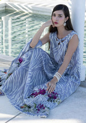 Lawn - Elaf Premium - Santorini Prints 26 - EPN#03B - SEIRA