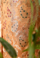 Formals - Fancy Closet - 2 pcs Suit - Chiffon Jamawar D#530 Peach