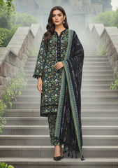 Winter - Riwaj - Printed Marina - 3 Pcs - Wool Shawl 25 - D#48